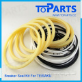 TEISAKU TR-220 Hydraulic breaker parts seal kit TR220 hammer repair kits, oil seal